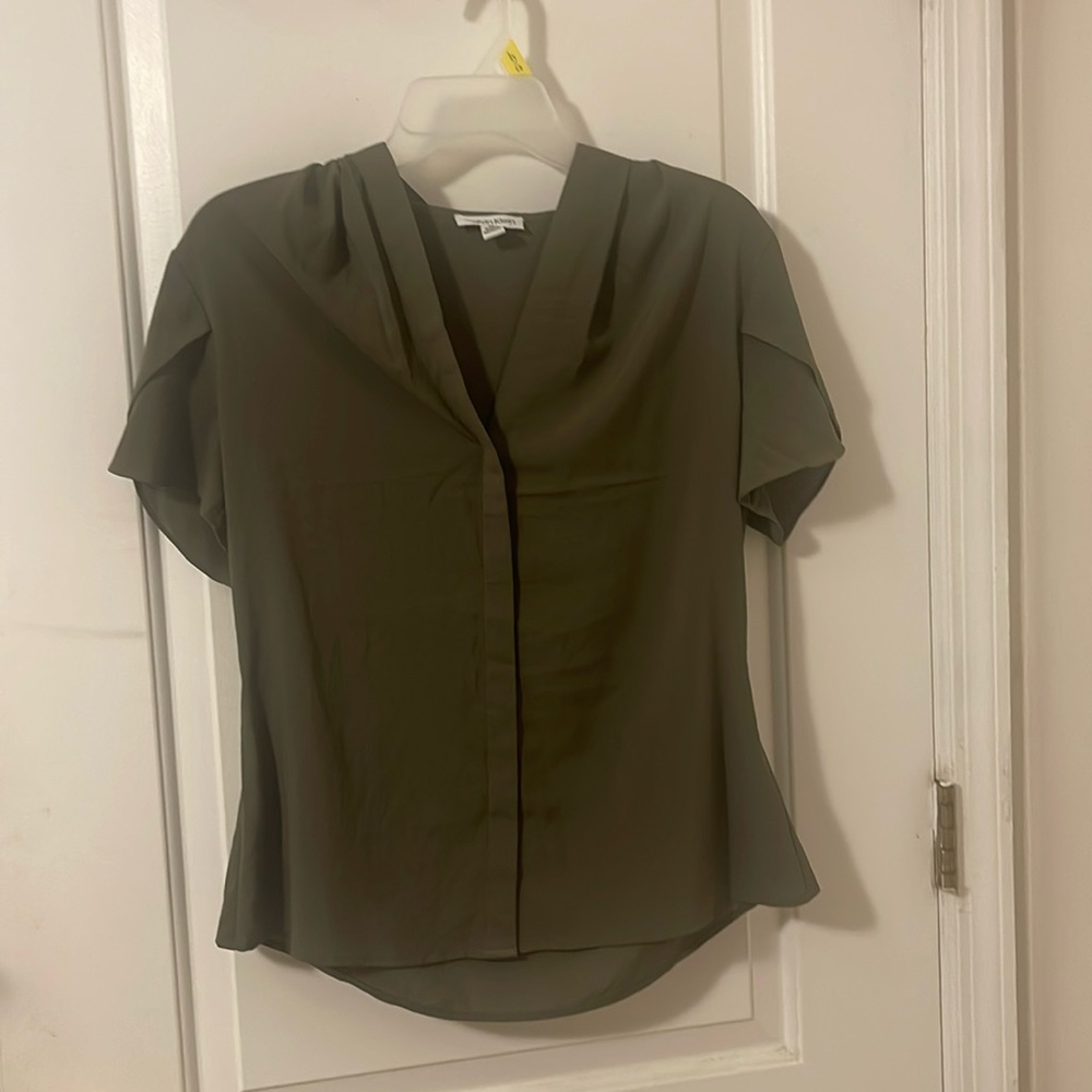 Calvin klein dark green shirt